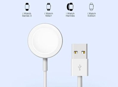 Magnetic USB Charging Cable For Apple Watch 5 4 3 2 6 - 38, 40, 42, 44mm Charger