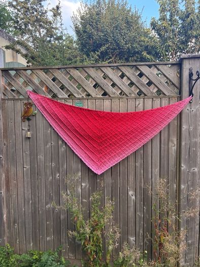 Handmade crochet scarf