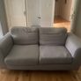 2 Grey Couches Image 2