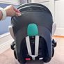 Cybex Aton B2 R129 Car Seat with ISOFix Base One - Volcano Black Image 5