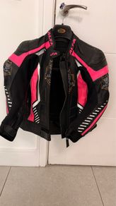 Alfa Vega Women's 2pc Motorcycle Leather Suit Bundle - UK 10 (Worn Once)