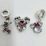 Pandora Minnie Mouse Ice Skating Dangle Charm New Image 4