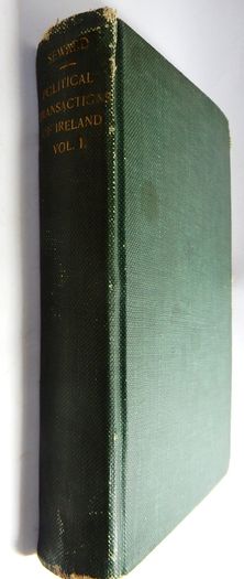 1801 Collectanea Politica Vol 1. Political Transactions of Ireland, Dublin print, Irish rebellion history, parliamentary proceedings, George III, Act of Union 1800, Whiteboys.