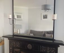 Fireplace Mirror Wrought Iron