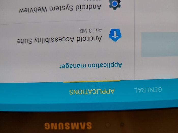 Samsung Galaxy Tab S, 10.5 inch, Model SM-T800, screen has a slight crack or 2 but touchscreen works fine
