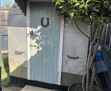 Antique OPW workmans hut