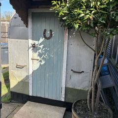 Antique OPW workmans hut