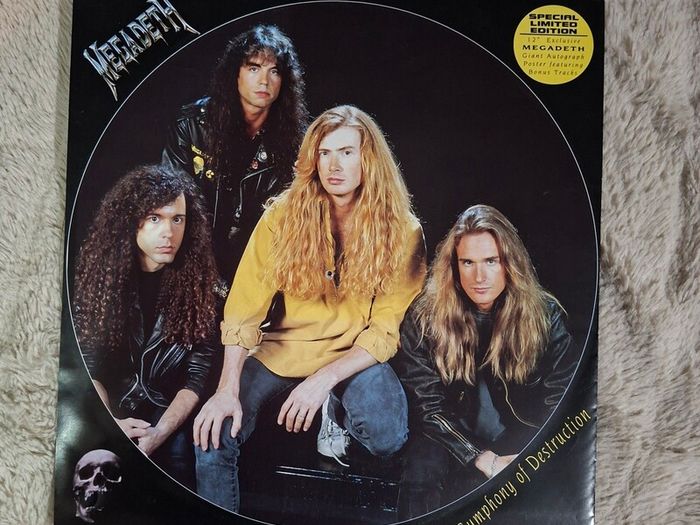 Megadeth Symphony of Destruction (Limited Edition 12 Clear Vinyl Poster Sleeve)