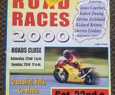 2000 Kells Road Races Programme - Motorcycle Racing - Meath