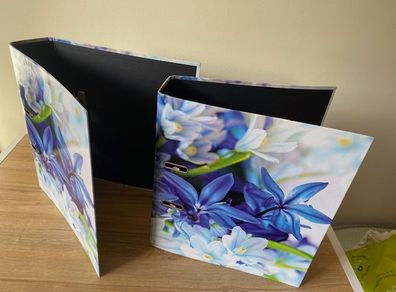Lever Arch Files x 4 - New - Blue & Purple
