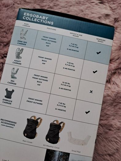 Ergobaby carrier Omni 360