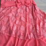 Like NEW Size 6-8 Summer Coral Dress Image 3