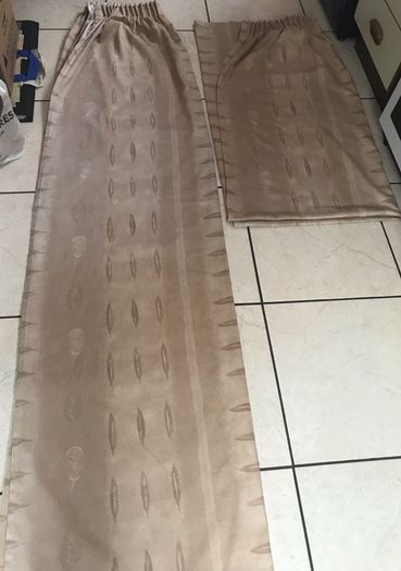 Pair of Curtains, 90 x 90, Pencil Pleat Tape Top