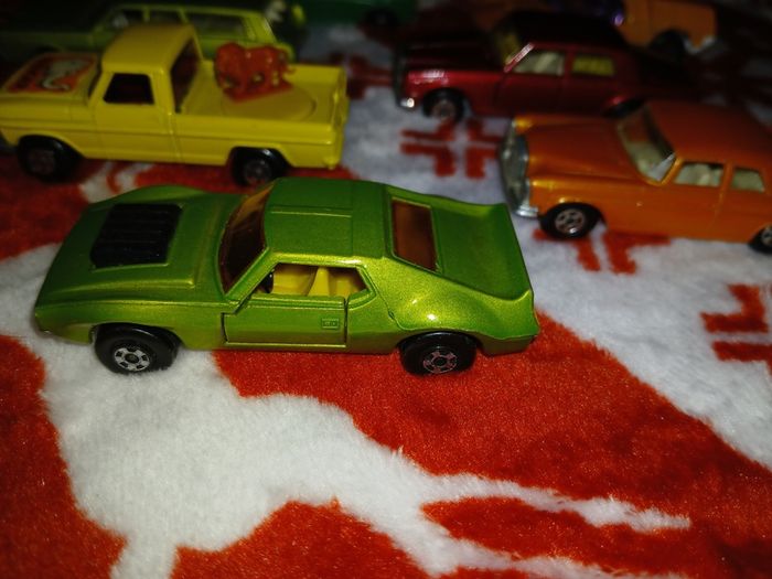 Matchbox Series + Superfast Lot X 7, Mercedes, Mg, Amx, Mazda, Mercury, Rolls-royce