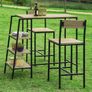 Dining table & 2 chairs  with shelves FREE DELIVERY Image 3
