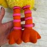 Sesame Street Big Bird Plush Gund 2007 Sesame Place approx. 33 cm. Dirty Used Please see photos Image 8