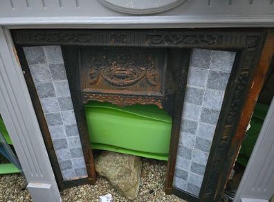 Cast Iron fireplace
