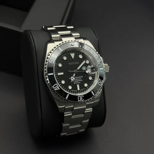 BRAND NEW Seiko " Submariner " Mod Watch Automatic 40mm