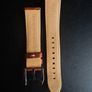 Leather watch strap with buckle Image 2
