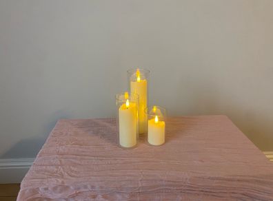 Candle Holder & Battery Candles