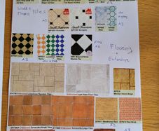 Dolls house wallpaper - tiling