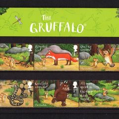 2019 Great Britain Children's Books - The 20th Anniversary of The Gruffalo Commemorative Stamps & Miniature Sheet Presentation Pack