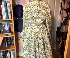 High low hand made coat