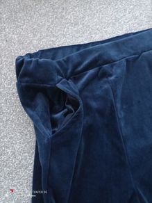 women's velvet light trousers. Size12
