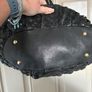 Vintage Nappa Leather black woven Miu Miu large hobo bag Image 8