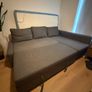 IKEA Corner sofa FRIHETEN Corner sofa-bed with storage, Skiftebo dark grey Image 2