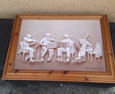 Vintage Siegbert Reinhard framed print