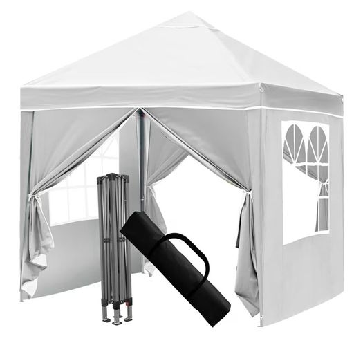 3x3m White Heavy Duty Pop-Up Gazebo