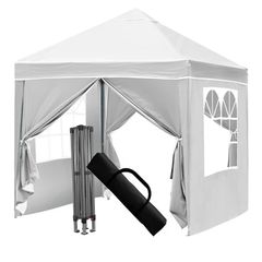 3x3m White Heavy Duty Pop-Up Gazebo