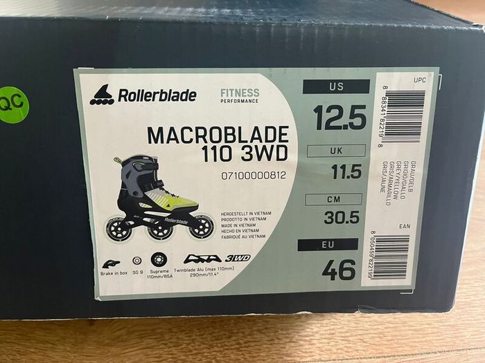 Macroblade 110 3WD Inline Skates (mens)