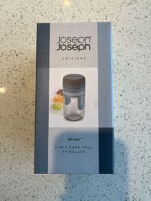 Joseph Joseph editions - SPIRO 3 in 1 Hand Held Spiralizer - NEW