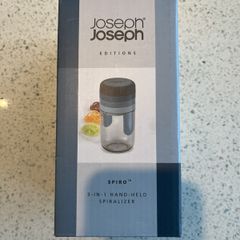 Joseph Joseph editions - SPIRO 3 in 1 Hand Held Spiralizer - NEW