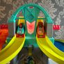 Fisher-Price Little People Take Turns Skyway Race Track with 2 Wheelies Cars Image 3