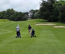 The Premier Follow Golf Trolley - Axglo E5