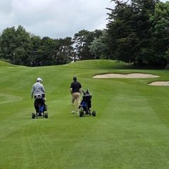 The Premier Follow Golf Trolley - Axglo E5