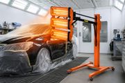 Infrared Curing Lamp, 3300W, Car Paint Dryer with Holder, Timer 1-60 Min, Heating Cabin Cooking Spray 0.8, Curing Lamp for Repair Drying