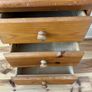 Wooden bedside locker x 2 Image 4