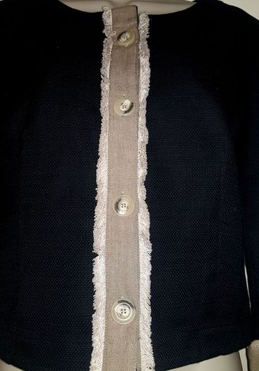 Black box jacket from Italian Designer Fabiana Filippi size 12