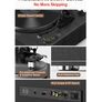 Retrolife Turntable with Integrated Speakers Belt Drive 33/45 RPM Vinyl Record Player Image 5