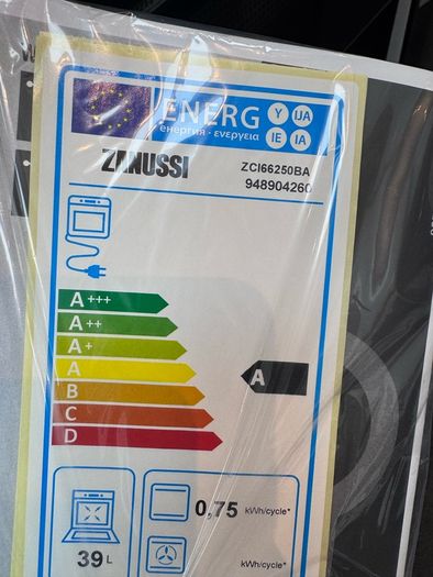 Zanussi ZCI66250BA induction top ceramic cooker