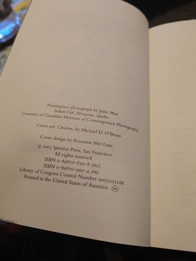 Book lot from Michael D. O'Brien.