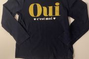 Navy long sleeve Top long sleeve age 3-4 years