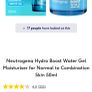Neutrogena Hydro Boost Water Gel with Hyaluronic Acid, Amino Acids & Electrolytes Image 3