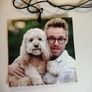 Underwater Dogs and Pups Photography by Seth Casteel on Frameless Printed Tempered Art Glass Image 5