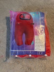 Among us inflatable costume kids