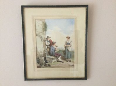 Art - Antique Watercolour ( Emily Maude ) ( Reduced)